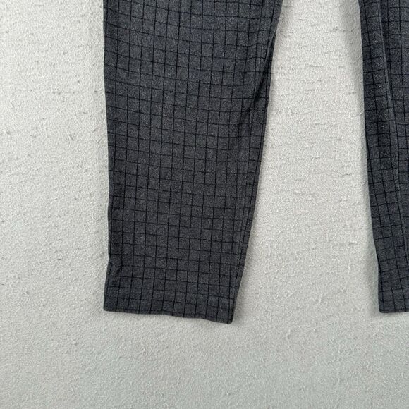 J‎ Jill Pants Women’s Small Black Check Pony Slim Leg Stretch Pull on Pleated - Picture 9 of 16